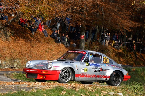 Da Zanche su Porsche RallyComo2017 phBettiol