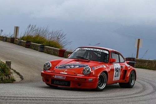 Giuliano Palmeri (Porsche 911 3.0 Rs, #251) 5^ Salita Monte Erice Storica