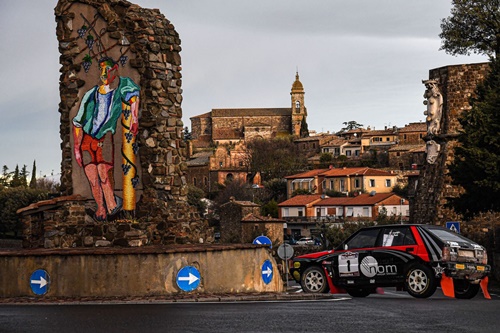 Lucky-Pons Fabrizia, LANCIA DELTA HF INTEGRALE #1