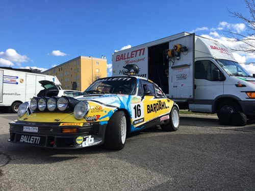 PORSCHE RALLY-DE BELLIS