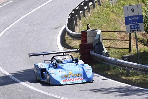 TLF23 Bonfadini su Osella primo fra le storiche si aggiudica la Coppa Citta di Gubbio 2023 PhotoStudioGubbio