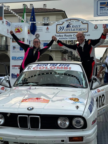Ivo e Sarah Frattini Rally Città di Torino 2024
